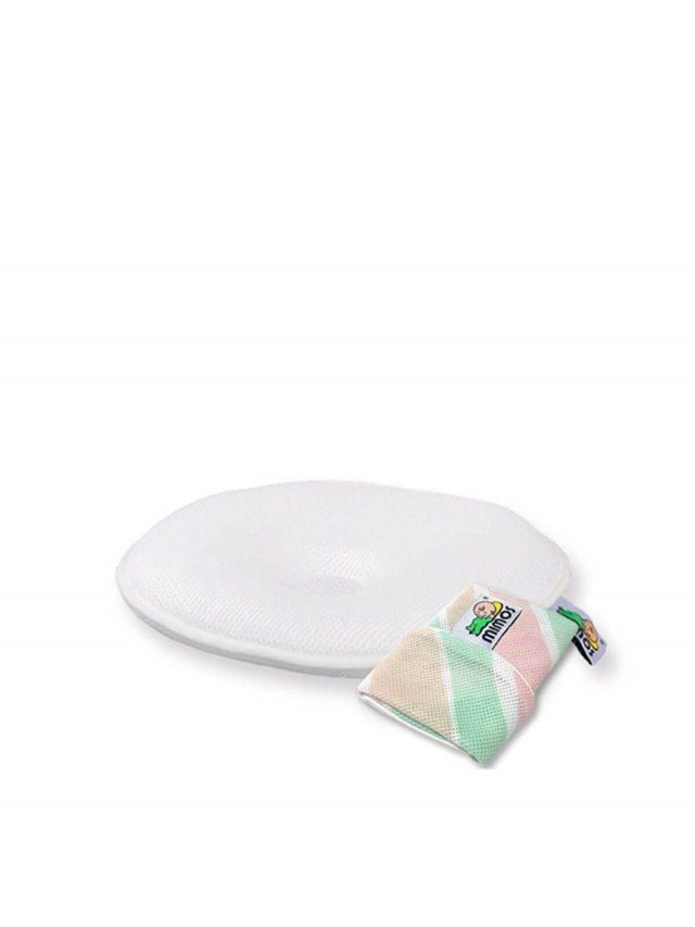 mimos 3D 超透氣自然頭型嬰兒枕 【枕頭 + 棒棒糖枕套】