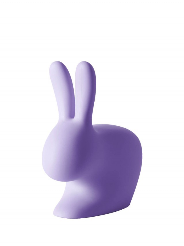 qeeboo 兔子大造型椅（ 紫色 ）