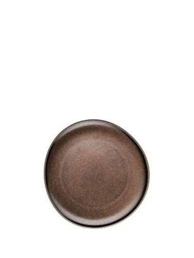 Rosenthal JUNTO 圓盤 - 棕銅 22 cm